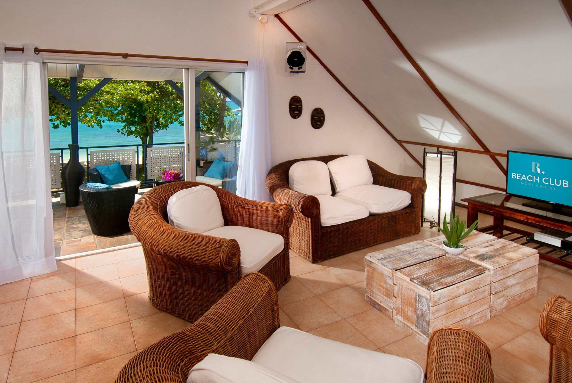 R Beach Club Trou aux Biches Bagian luar foto