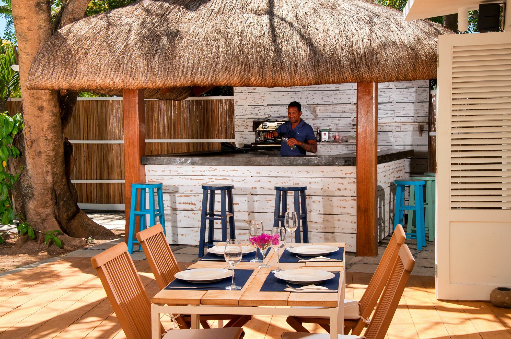 R Beach Club Trou aux Biches Bagian luar foto
